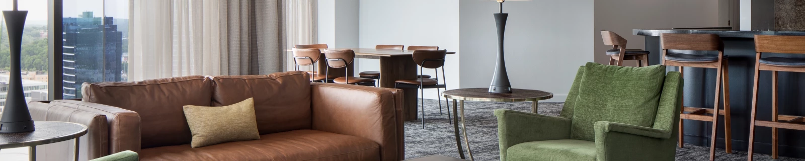 Amway Grand Van Andel Suite Living Dining
