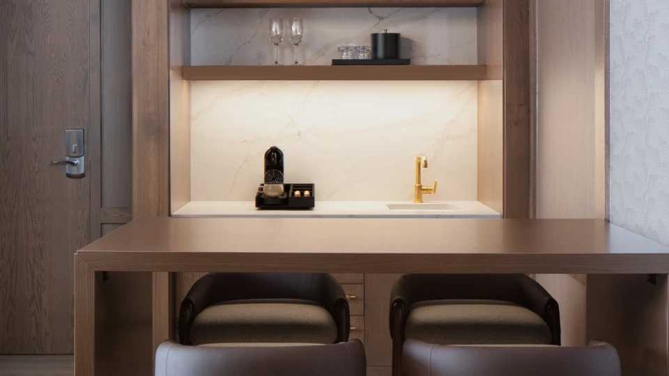 Ada Guest Room Suite Bar
