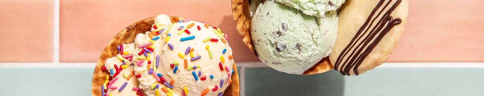 HEP Sundaze Mint Vanilla Waffle Cup Wide Small Dec2025