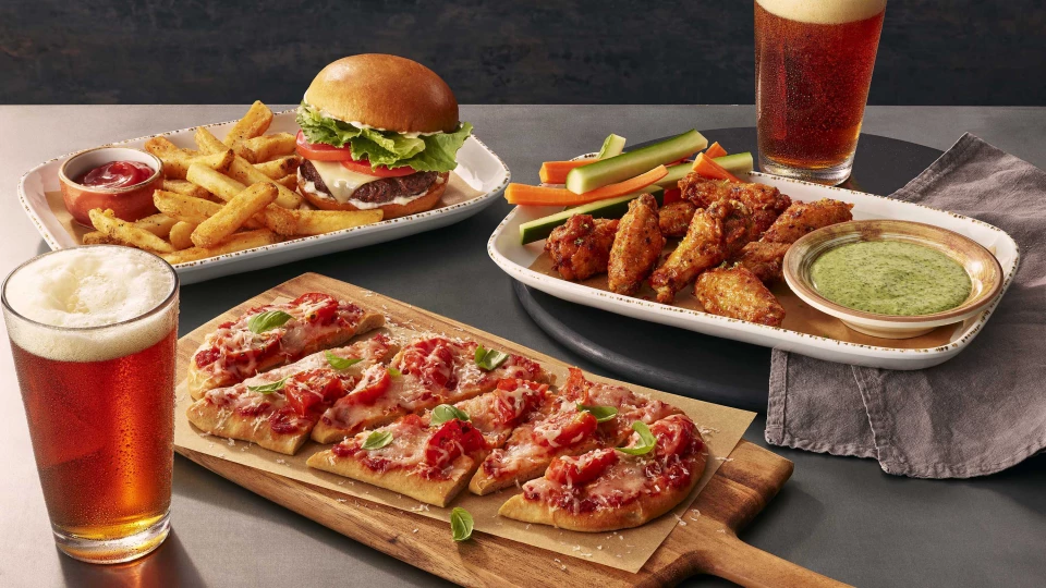 Cy burger wings flatbread 25341 small